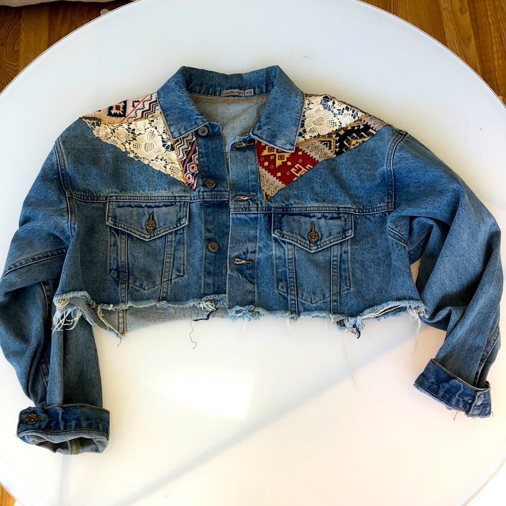 LF embroidered Jean jacket
